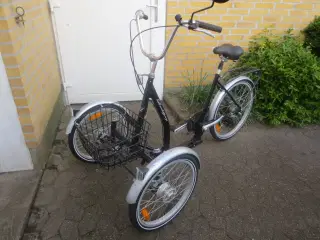 1 stk Lindebjerg 3 hjulet handicap cykel 