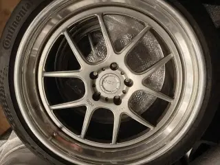 4 stk. Fælge m. dæk ADV1 3delt Split til PORSCHE (MOMSFRI)