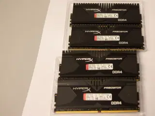 DDR4 Ram 4x4 gb