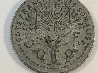 5 Francs Somalia 1948