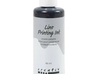 Vandbaseret linoleumssværte, sort, 85ml