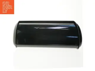 Brødkasse i sort (str. 43x27 cm)