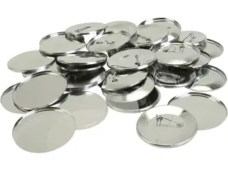 Badges, diam. 5,5 cm, 100stk./ 1 pk.