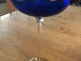 Blå glas 