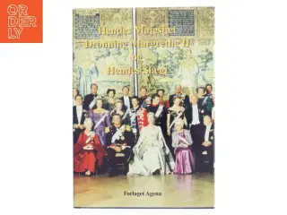 Hendes Majestæt dronning Margrethe II og hendes slægt af Knud Højrup (f. 1943) (Bog)
