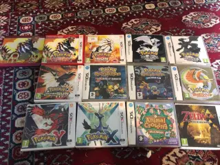 pokemon spil, zelda, animal crossing