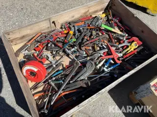 Assorteret værktøj - 1 palle