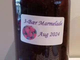 Hjemmelavet 3-bær Marmelade