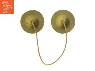 Messing finger-cymbaler (str. Ø 7 cm)