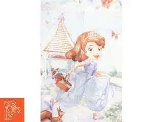 Børnesengetøj med prinsesse (str. 92 x 126 cm)
