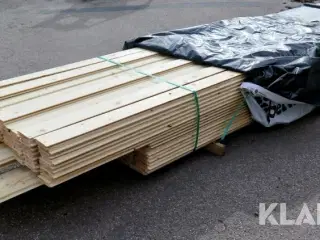 65 m2 Superwood facadebeklædning SW18 - 2. sort.
