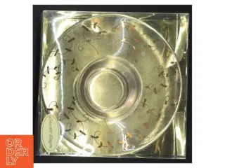 Glaslysestage med dekorative motiver fra Charlot Design (str. Ø 15 cm)
