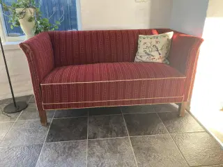 Vintage sofa, overpolstret. 140x70