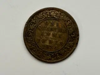 One Quarter Anna India 1934 - Slidt