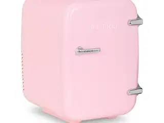 Mini-køleskab – 4 l – lyserødt