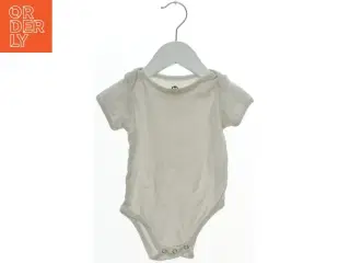 Hvid bodystocking til baby (str. 80)