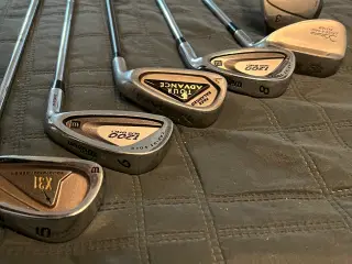 Wilson golf køller og vogn