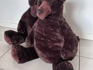 Plysbamse - kæmpestor bjørn, 2 stk.