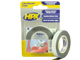 HPX dobbeltklæbende tape 12mmx2m