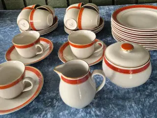 Aluminia Tureby - spisestel -kaffestel