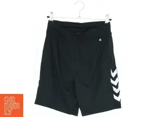Sportsshorts med hvidt zigzag-mønster fra Hummel (str. 164)