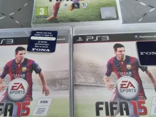 3 STK FIFA 15 til ps3