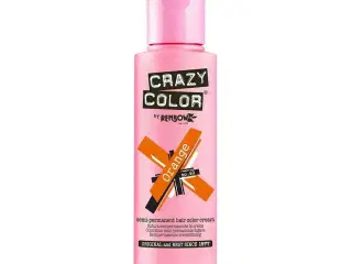 Halvpermanent farvning Orange Crazy Color Nº 60 (100 ml)