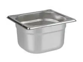 24 stk. Kantine stål 1/6 GN H150 mm 2,4 ltr APS