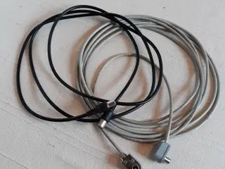 Antennekabel med tilslutnings-kabel