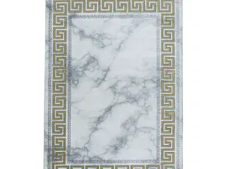 Naxos Kortluvet tæppe Marmor - Guld - 120x170