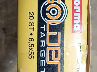 Riffel patroner NORMA 6.5x55 