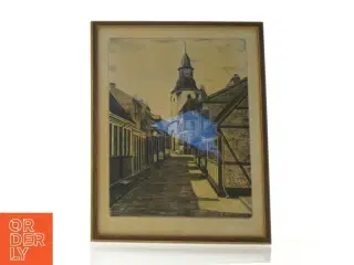 Carl Wedderkopp radering (str. 29,5 x 23 cm)