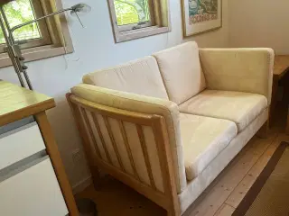 Sofa -2-personers i microfiber