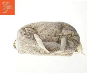 Blomstret weekendtaske (str. 44x34 cm)