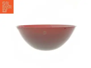 Holmegaard glas skål (str. Ø 30,5 cm)