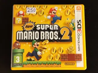 New Super Mario Bros. 2 - Nintendo 3DS Spil / 3DS 