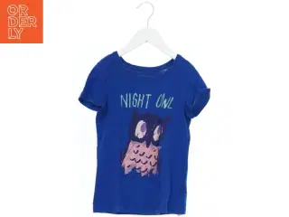 Børne T-shirt med ugle motiv fra Gap (str. 116)