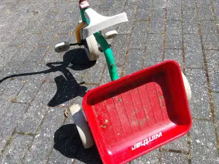 Winter trehjulet børnecykel med lad – robust model