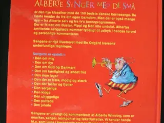 alberte synger med de små, Af alberte winding. ill