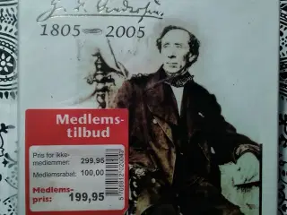 100 kendte skuespiller læser H.C. Andersen, 15CDèr