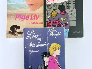 3 ungdomsromaner af Tine Bryld