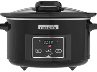 Slow cooker Crock-Pot CSC052X 4,7 l – digital timer og hold-varm