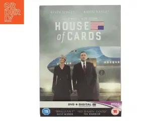 House of Cards Season 3 med Kevin Spacey (DVD)