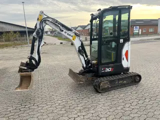 Bobcat E20Z meget fin ,klar til levering.