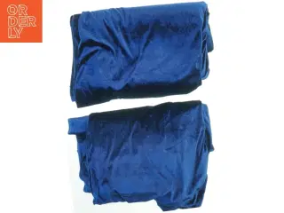 Blå velour nytårsduge