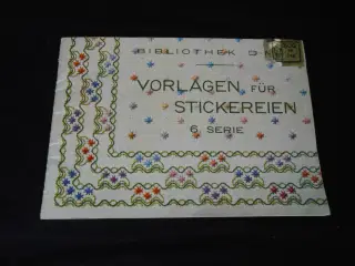 Vorlagen fur stickereien 6 serie fra 1951