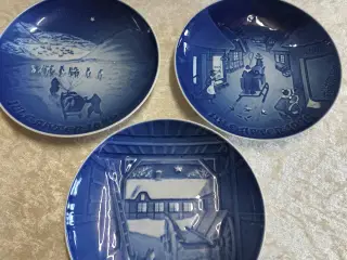 Bing og Grøndahl juleplatter.