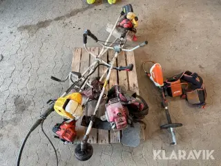 Blandet lot redskaber