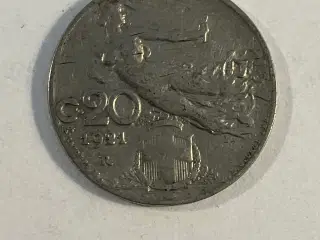 20 Centesimi Italy 1921