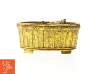 Dekorativ blomsterkrukke med engel (str. 22 cm)